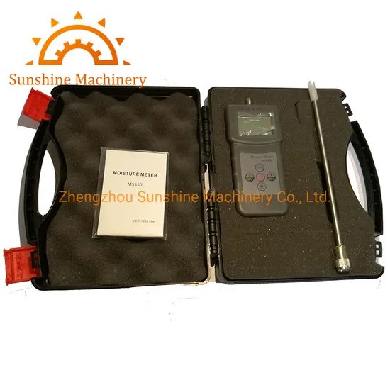 Ms350 Chemical Powder Fish Meal Sand Soil Moisture Tester Meter - Image 1
