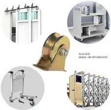 Building Gate Hardware Accessories Origin China Model NO. XL Condition Used Finish Zinc Plated Brake Without Brake Specification 27*25*12 - Image 1
