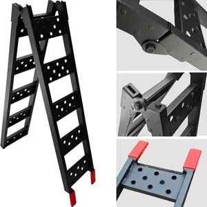 Durable Steel Ramp for Loading ATV Origin China MOQ 100/Pairs Trademark OEM Material Steel Foldable Foldable Lifting Height 2m - Image 4