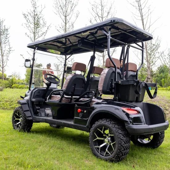 Quiet Operation 4 Seats Golf Cart Golf Equipment Electric Golf Car - Image 4