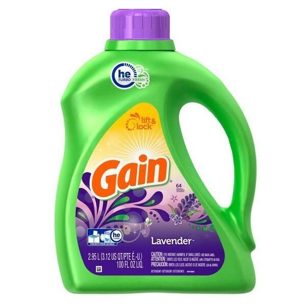Gain High Efficiency Original Liquid Laundry Detergent, 146 Loads , Green - Image 4