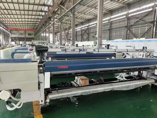 in Stock Glass Fiber Filament Net Machine High Speed Rapier Loom Weaving Textile Machine Shuttless Power Loom Electronic Dobby - Image 6