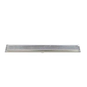 High Quality Stainless Steel Shower Linear Drain Style Drain Color Silver Kind Floor Drain HS Code 7324900000 Model NO. - Image 4