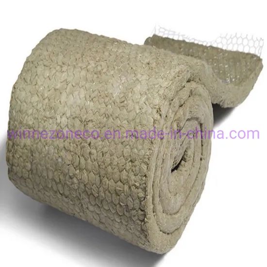 Rock Wool Insulation Blanket Origin China HS Code 6806109090 Color Grey, Yellow Trademark WINNEZONE Usage Heat Insulation - Image 1