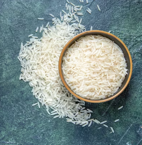 Basmati Rice White Sella Steam Creamy Golden Tasty Organic Hard Dried Short-Grain Grade - Image 5