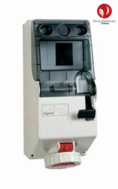 Industrial Plug & socket Pin Type 5 Pin MCB Protected Yes Packaging Type Box Phase Type 3 Phase Brand Divya Electricals Current Rating Above 80 - Image 1