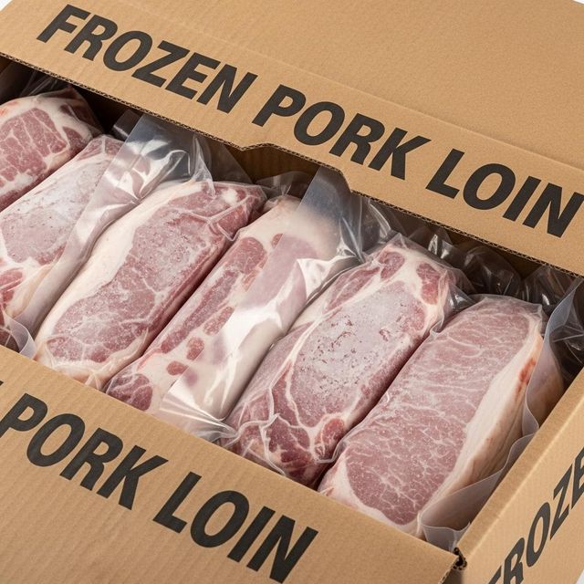 Fresh Frozen Pork Loin Boneless Pork Loin Blocks 99% Pure Meat Ideal For Hotels Restaurants And Export - Image 3