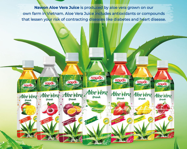 Natural Aloe Vera Juice Drinks with Aloe vera pulp 500ML PET Bottle Instruction for use Ready to drink Shelf Life 18 - 24 months - Image 2