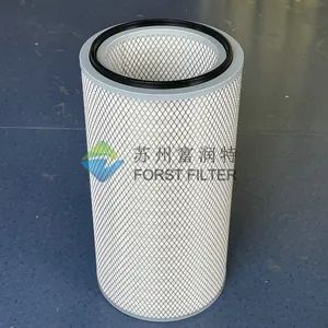 Forst Paper Cellulose Intake Filter Cartridge Efficiency F9 Color White/Blue HS Code 842199900 Warranty One Year Model NO. SFF/Z3266 - Image 1