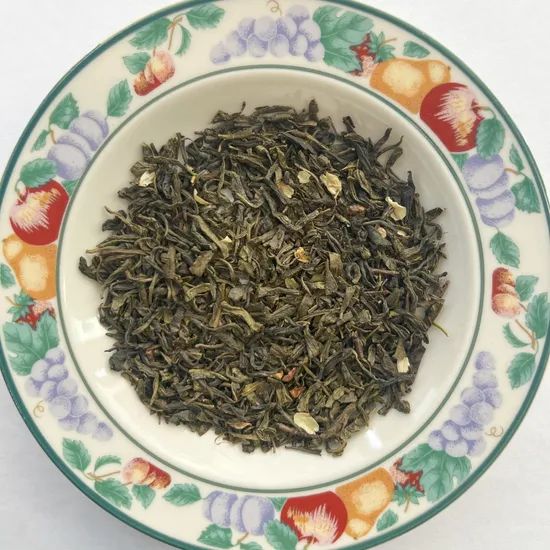 Chinese Tea Gift Natural Jasmine Green Tea Herb Flower Tea MOQ 50 Kgs Origin Hunan Packaging Bags Model NO. J23408 Type Scented Tea - Image 3