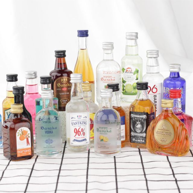 50ml Mini Liquor Wholesale Premium Vodka/Whiskey/Rum Set 24pcs/Box - OEM Accepted for Convenience Store - Image 2