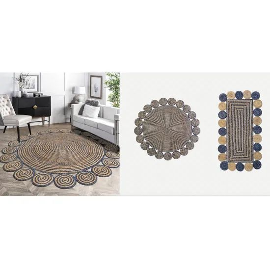 Sustainable Handcrafted Jute Rugs with Unique Texture - Image 4
