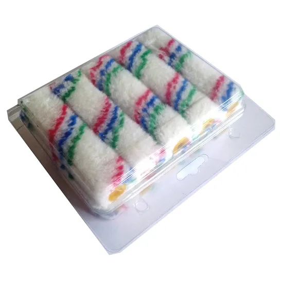 Red / Blue / Green Line 100mm Small Painting Roller Shape Long Color White Origin China Condition New Model NO. - Image 1