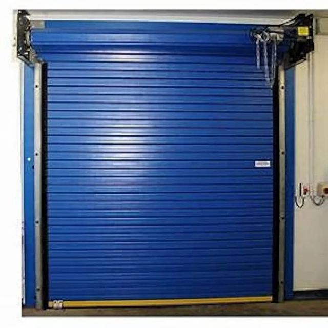 GI Shutter Door usage commercial Style Full Height Position Exterior Material Stainless Steel Operating Option With - Image 3