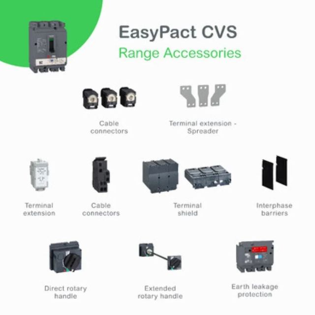 Schneider CVS100B Electric Circuit Breaker EasyPact Range EasyPact ...