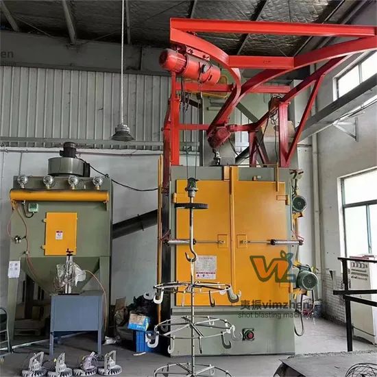Q37 Hanger Hook Type Shot Blasting Machine Sand Blasting Abrator - Image 3