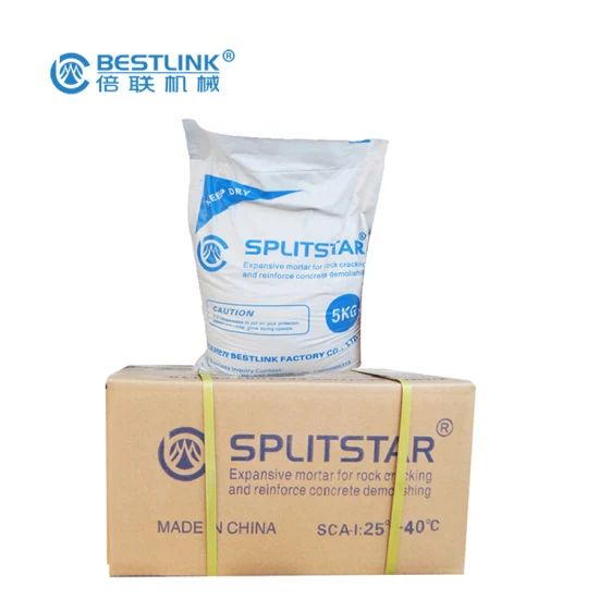 Sca1 High Range Soundlness Expansive Mortar MOQ 5 Tons Model NO. sca-1 HS Code 25221000 Specification SGS Trademark - Image 1