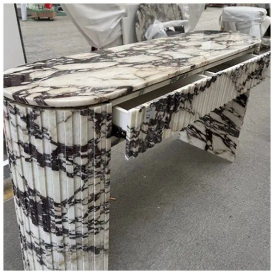 Calacatta Viola Marble Long Console Tables - Image 6