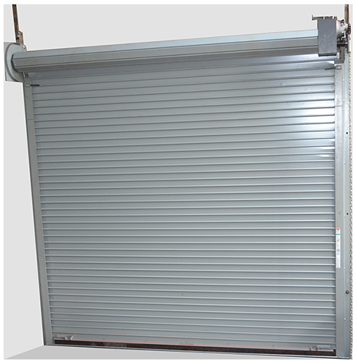 Fire Shutters Certifications Ul, Fm Curtain Color Light Grey Insulation Type Mineral Wool Insulation Thickness 7/8 Inch Smoke Sensing Smoke Sensors - Image 1