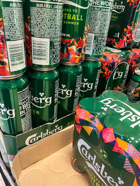 Reliable Worldwide Distribution Carlsberg Danish Pilsner Beer 568ml × 24 Cans ABV 5.0% On Sale - Image 3