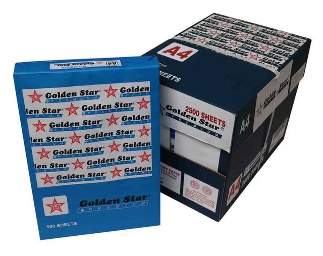 Premium Golden Star Copier Paper 80gsm High Brightness Smooth Printing Paper Ideal For Office School And Professional Use Buy Now Fast Delivery Available Premium Quality Guaranteed - Image 4