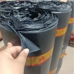 Sbs Bitumen Asphalt Waterproof Membrane 3mm for Subway Weight 42kg Size 1m*10m Origin China Packing Pallet Trademark Jian - Image 5