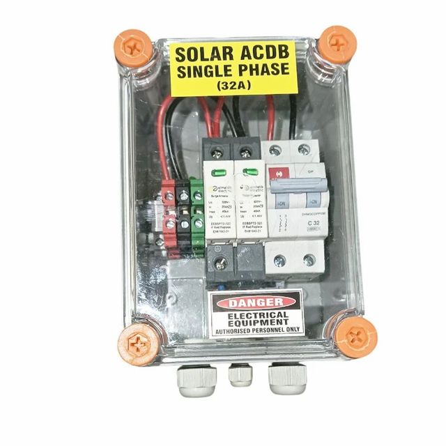 1.5 kW ACDB SINGLE PHASE System Function Connection Point Between Solar Inverter And Main Electrical Grid Connection Type Single-phase Solar Power Systems - Image 1