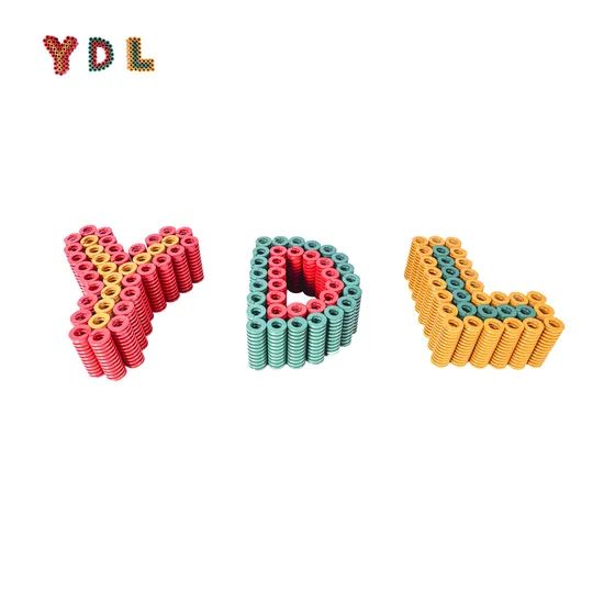 Customized Compression Spring with Heavy Loading Shape Coil Trademark YDL HS Code 73202090 Model NO. spring Origin Fujian, - Image 4