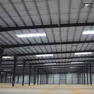 Prefabricated House Large Steel Structure Warehouse with Aluminum Windows - Image 5