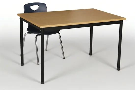 Customizable Student Desks for Schools with Chairs Color Clear Style Modern Condition New Folded Folded Origin Foshan Model NO. KZ59 - Image 1