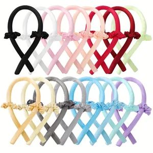 Heatless Curling Rod Headband No Heat Ribbon Curling Rod Hair Roller - Image 2