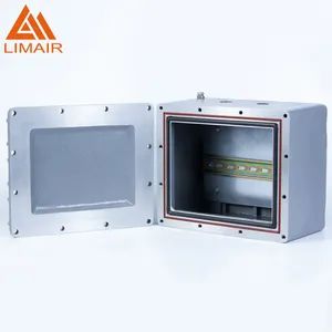 OEM Aluminum IP68 IP69 Metal Junction Box Distribution Double Sealing Waterproof Box - Image 2
