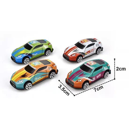 Factory Wholesale Plastic Small Car Cartoon Mini Inertial Return Force Kids Toys - Image 6