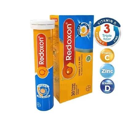 2x15`s REDOXON Triple Action Vit C 1000mg & Vit. D & Zinc Effervescent Tablet - Image 3