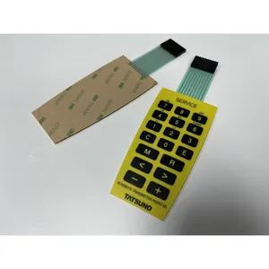 Touch Button Keypad Flexible Push Button Membrane Switch Origin China Trademark Custom MOQ No MOQ Limited HS Code 8538900000 - Image 5