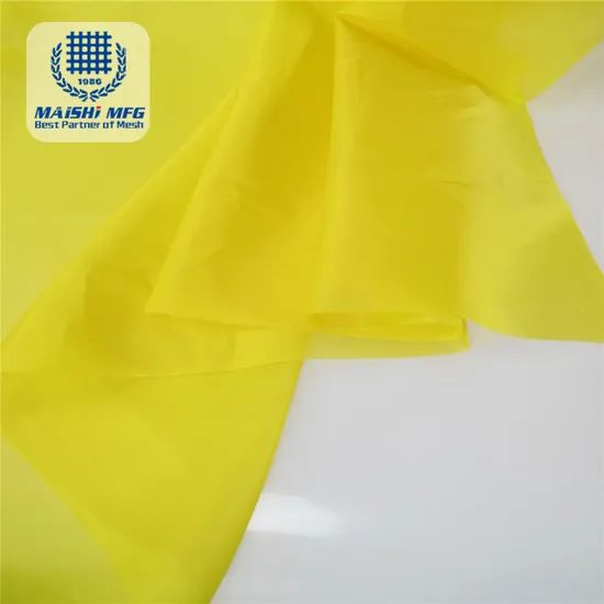 Polyester Mesh Silk Mesh for Screen Printing MOQ 10m Elasticity Low Width 0.6m-3.68m Trademark MAISHI Origin Hebei - Image 6