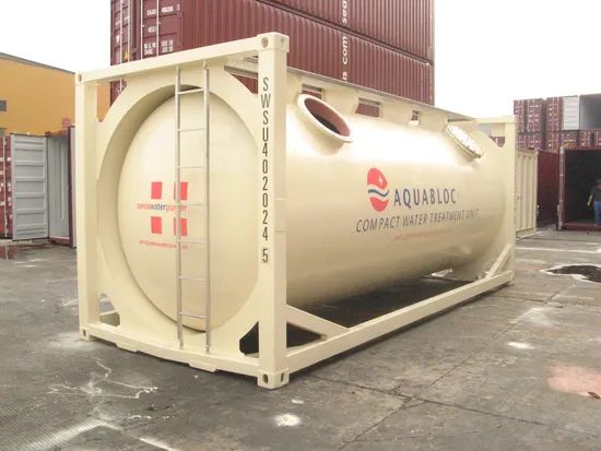 ISO 20FT High Quality Tank Water Treatment Container - Image 3