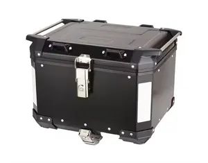Upgraded Aluminum Motorcycle Top Case with Security Lock MOQ 1/Set Volume 45L Length 40cm HS 87141000 Usage Sports Origin - Image 2