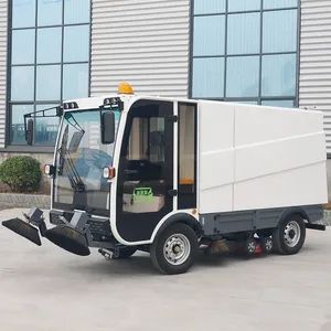 Electric Road Sweeper Ride on Floor Sweeper Street Sweeper - Image 2