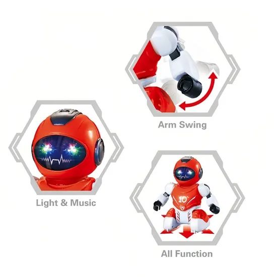 Kids Robot Toys Remote Control Programmable Soccer Robot Toy Competitive Game Toys - Image 4