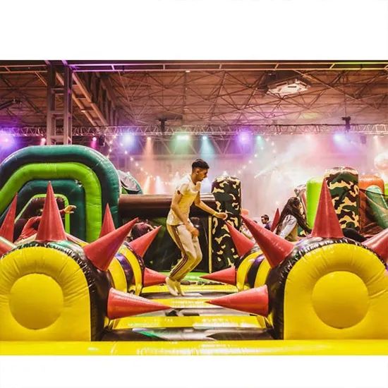 2024 Bouncy Commercial Playground Outdoor Adult Inflatable Obstacle Course for Sale - Image 2