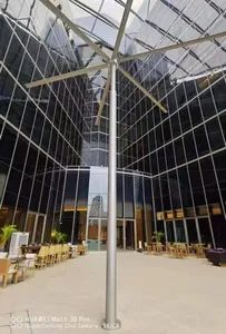Pole Mounted Fan Ventilation Big Pole Standing Column Fan - Image 1