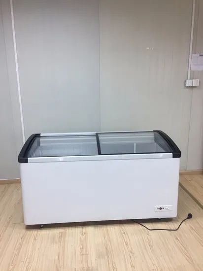 Commercial Glass Door Ice Cream Freezer - Image 2