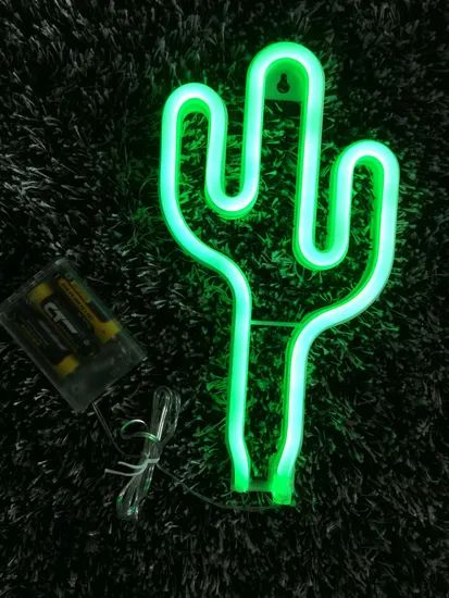 Neon Wall Decoration Light with Differnet Design Origin China Shape Varous Trademark IL Voltage 3V-6V Model NO. F1262 Color - Image 1