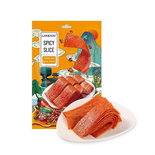 Chinese Snack Spicy 92g Halal Extra Spicy Strips - Image 4