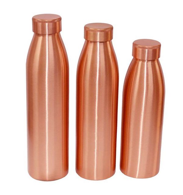 Natural Copper Drink Bottle - Image 4