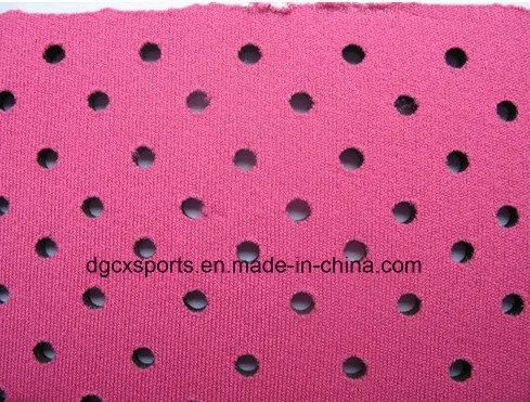 Embossing Neoprene Fabric for Sport Support Origin China Model NO. CM017 HS Code 4002499000 Transport Package Roll Color Black Rubber - Image 2