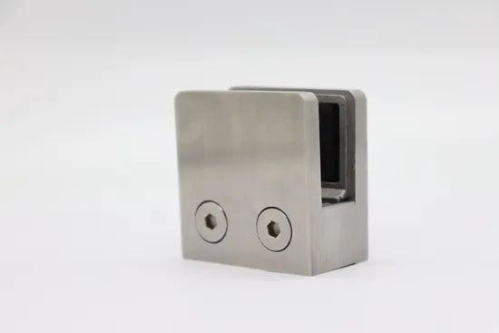 Square Glass Door Support Clips for Glass Clip Frame - Image 5