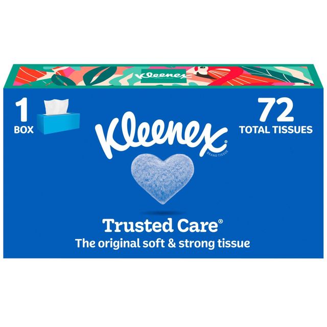 Convenient Kleenex Facial Tissues 2-Ply Box Featuring Two Ply Construction For Everyday Facial Care And Quick Cleanups - Image 3