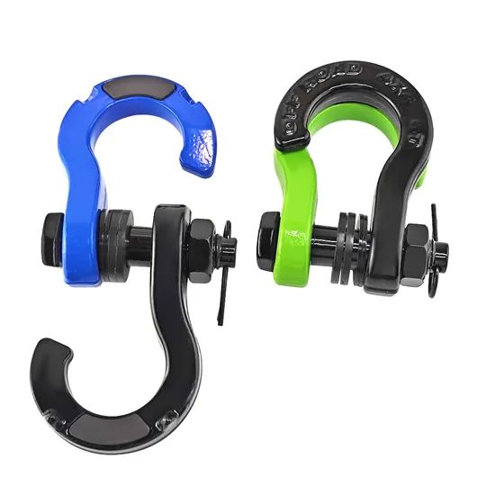 4WD Recovery Point Magnetic Tow Shackle D Ring Bow Shackle Size 3/4" Trademark ls Condition New Color Colored Specification - Image 3